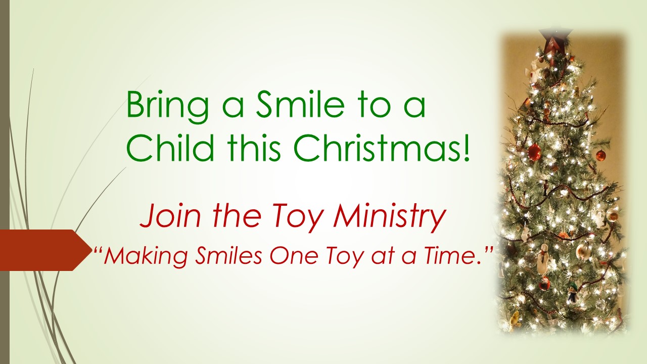 Toys Bring a Smile to a Child this Christmas