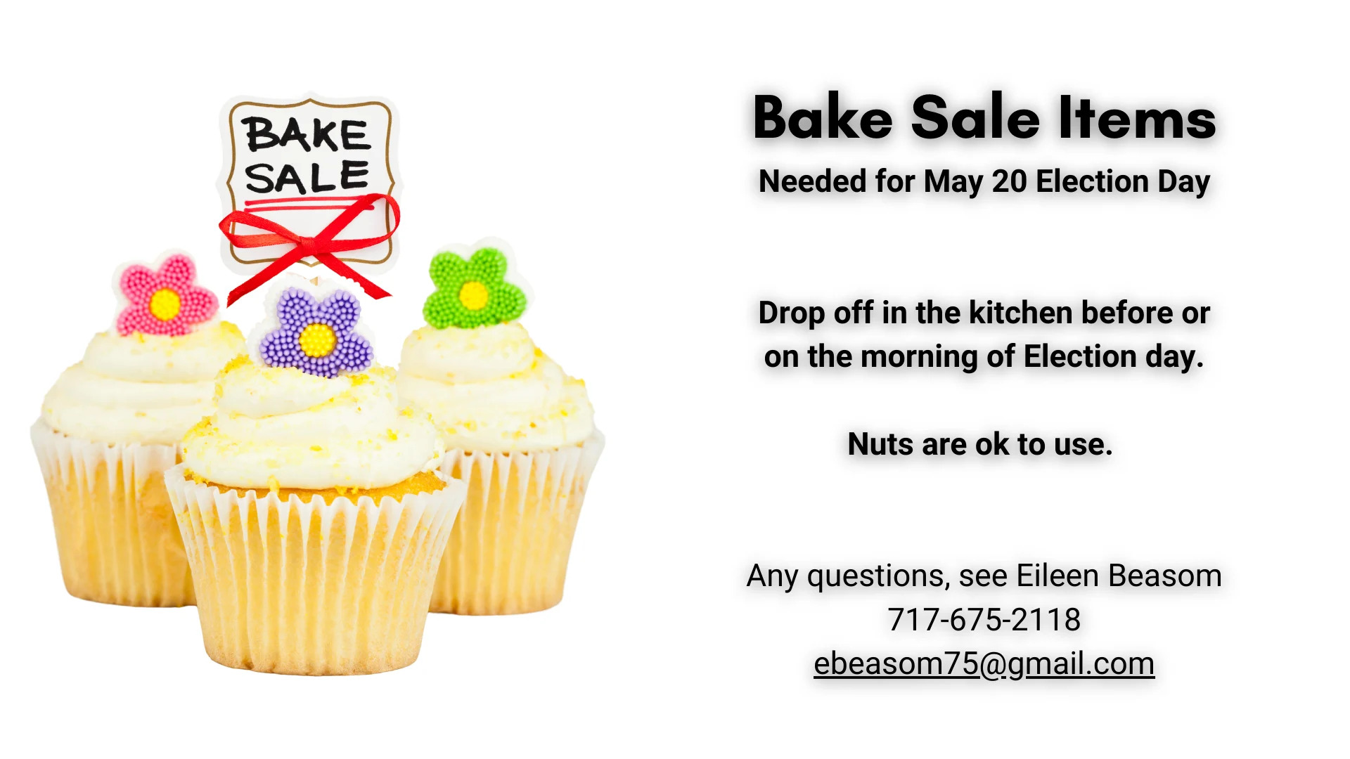 Bake Sale Election Day (1)
